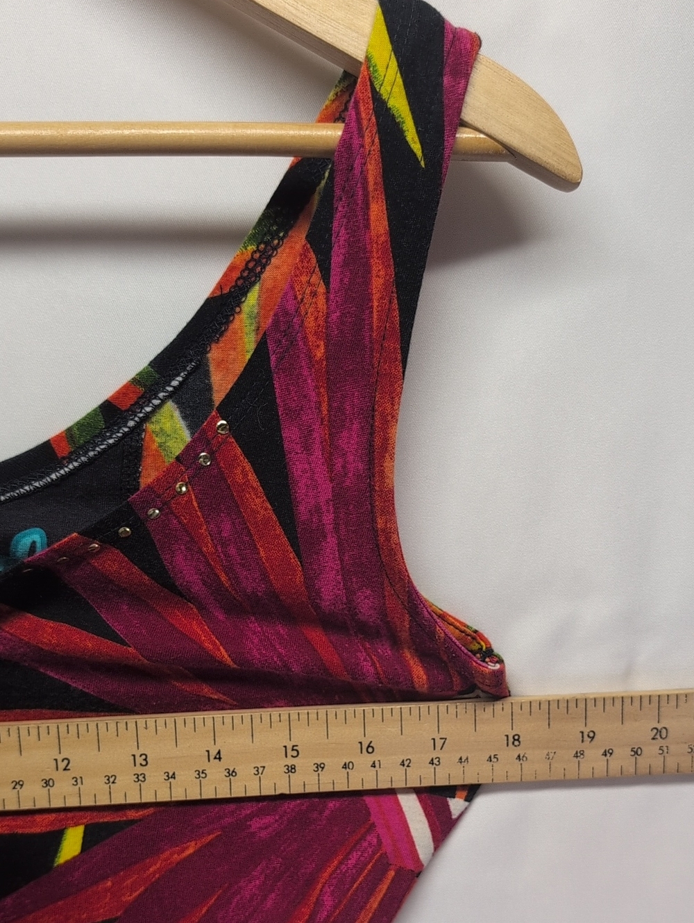 Desigual Black Multicolor Sunburst Fit-and-Flare Mini Dress - Picture 4 of 7